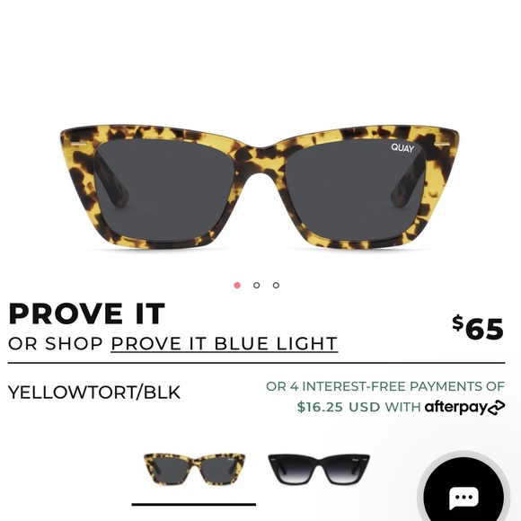 QUAY- PROVE IT SUNGLASSES